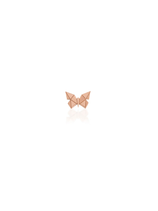 Butterfly Gold Single Earring
