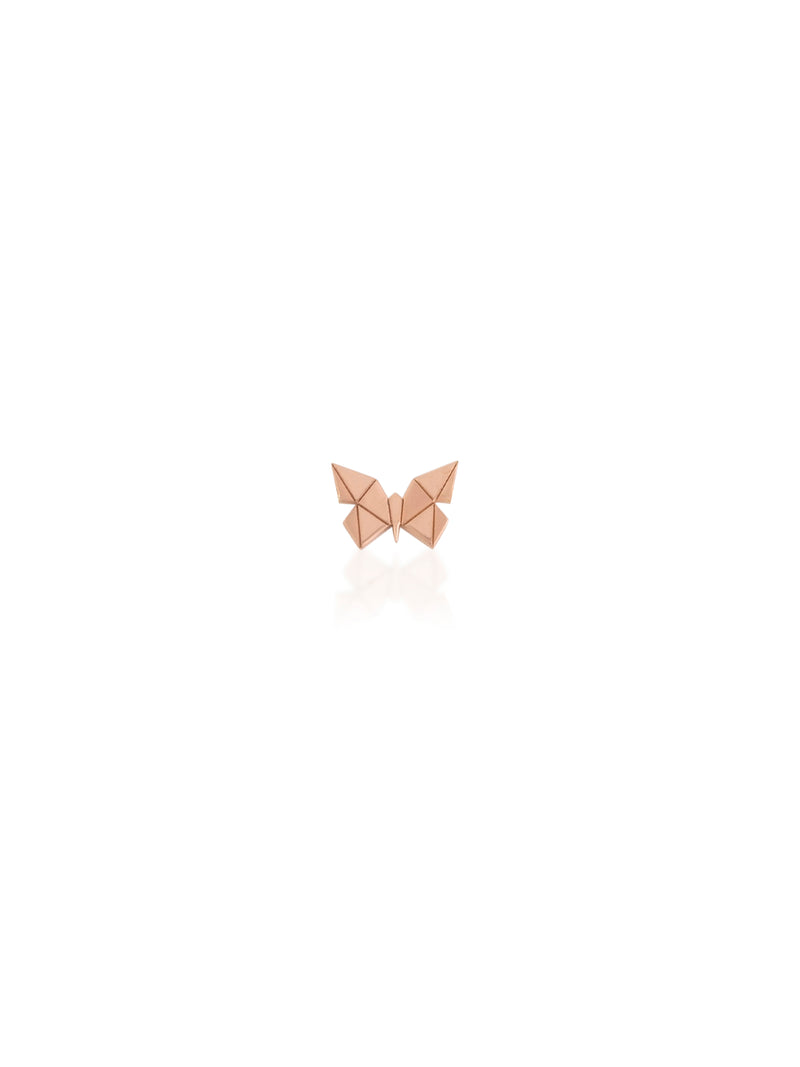 Butterfly Gold Single Earring