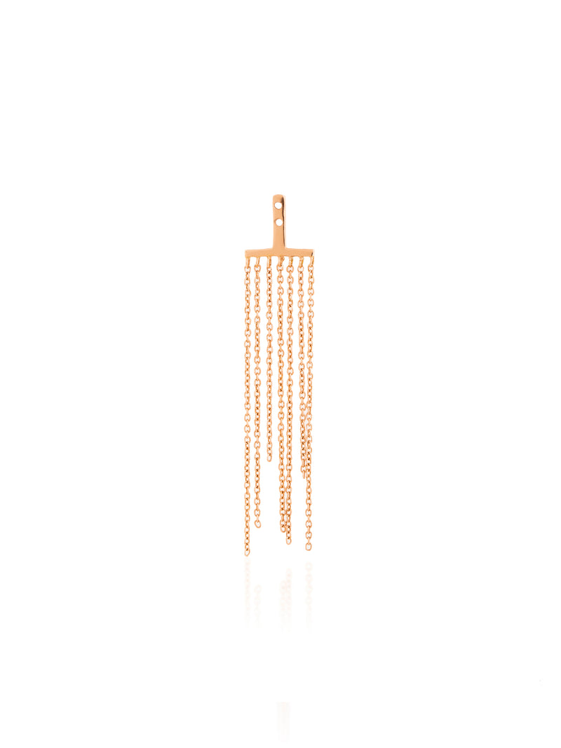 Gold Flow Dangle Earring Extension