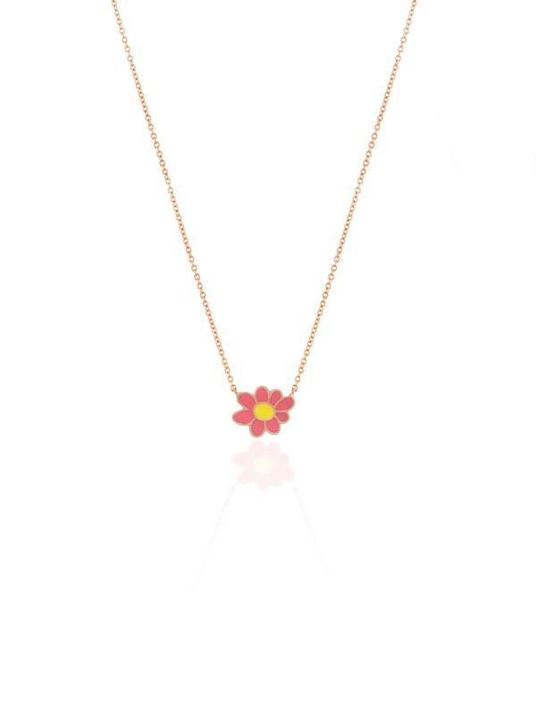 Flower Power Gold Necklace