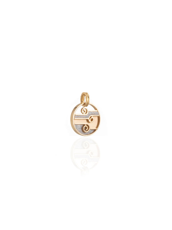 Air Element Gold Charm