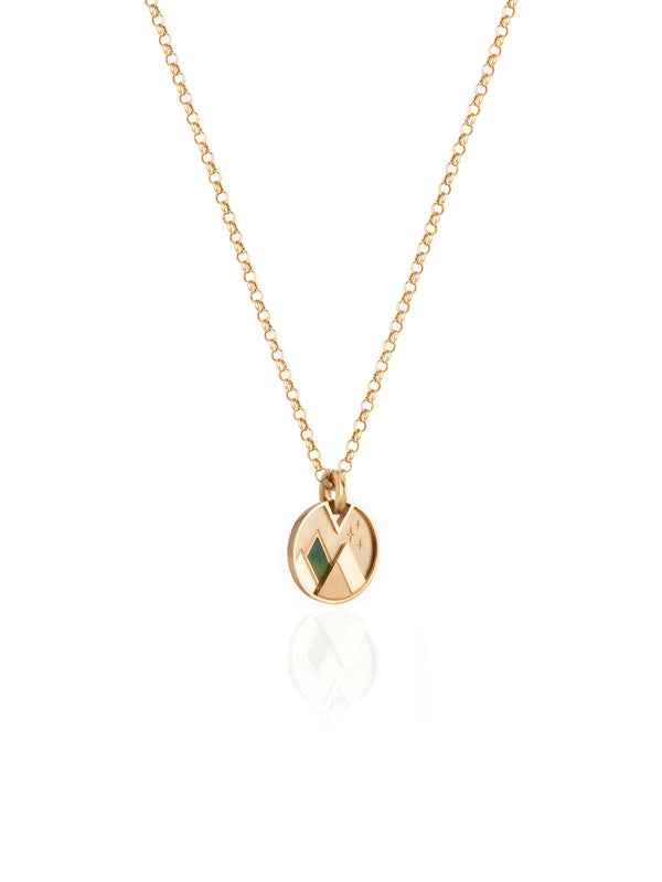 Earth Element Gold Necklace