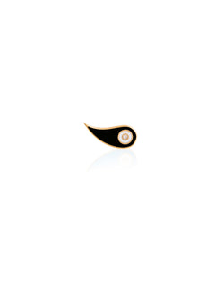 Aura Enamel Wing Single Earring