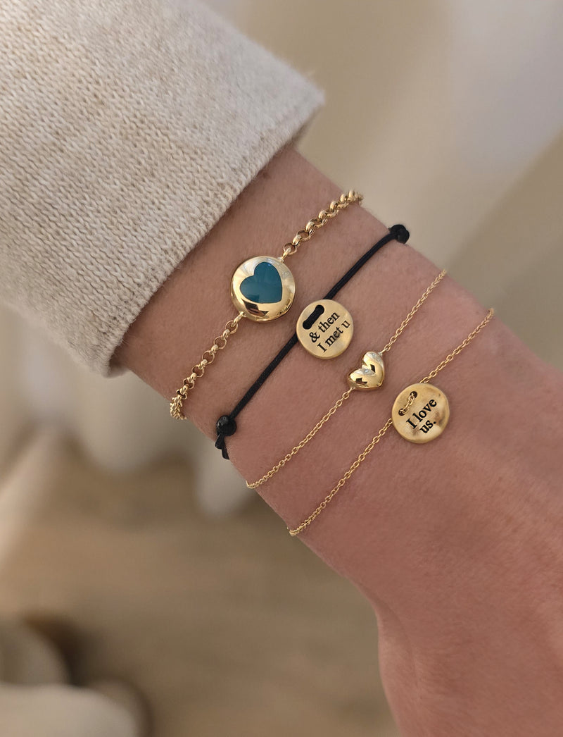 Double The Heart Chopard Chain Bracelet