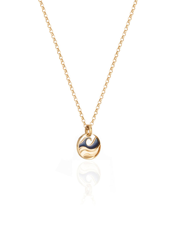 Water Element Gold Necklace