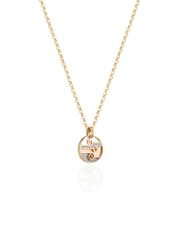 Air Element Gold Necklace