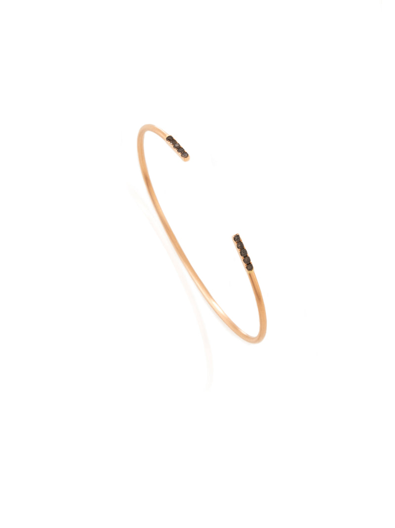 Gold Diamond Bangle