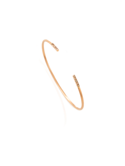 Gold Diamond Bangle