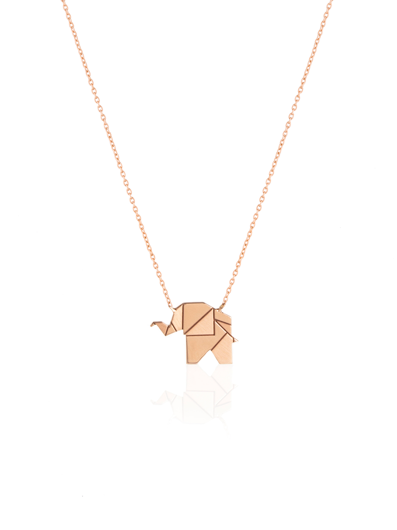 Elephant Gold Necklace