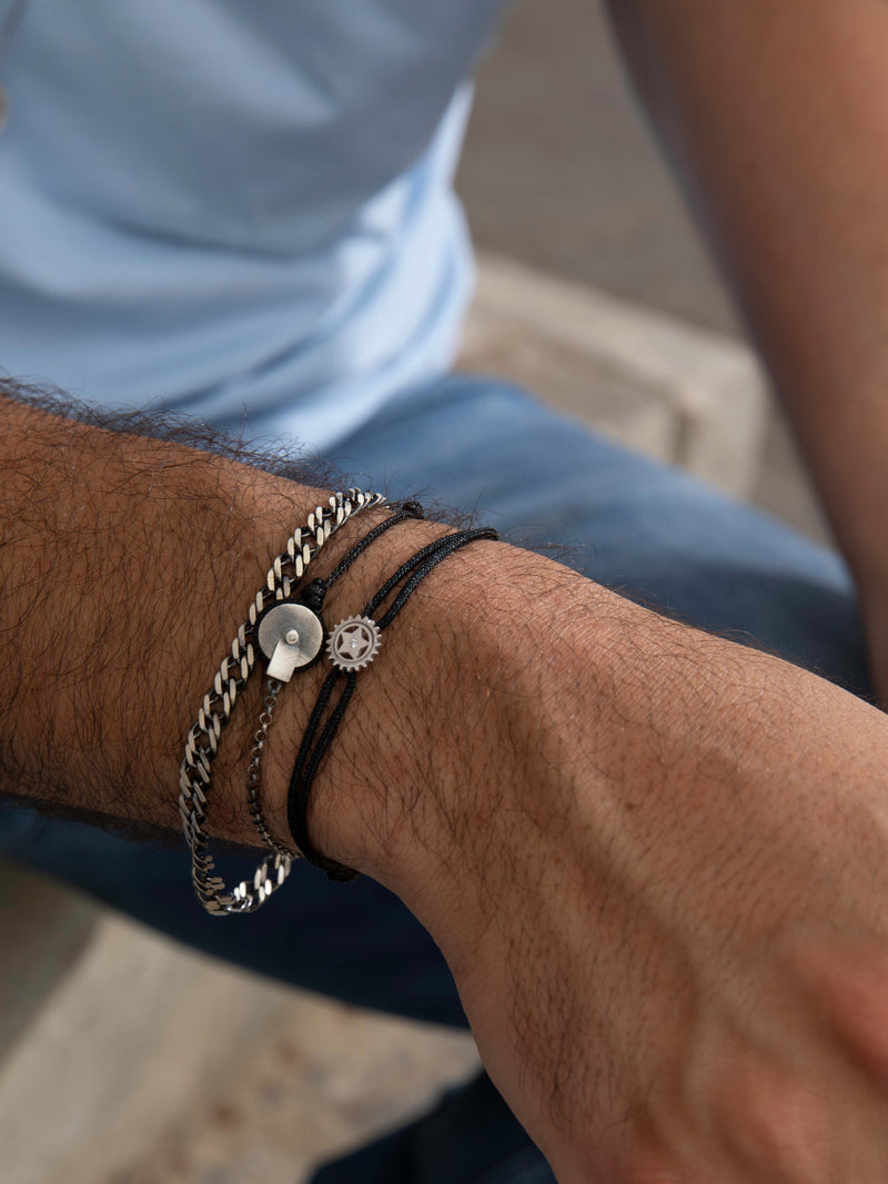 Small Star Gear Rope Bracelet