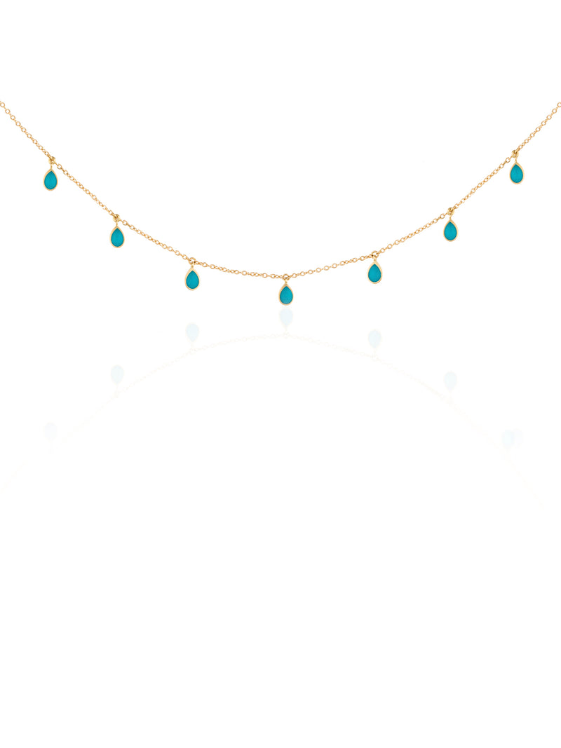 Dangled Pear Choker