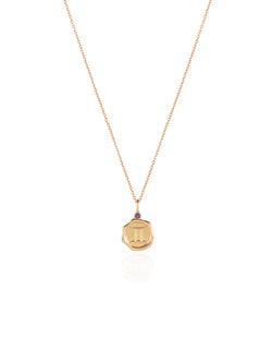 Gemini Sign Gold Necklace