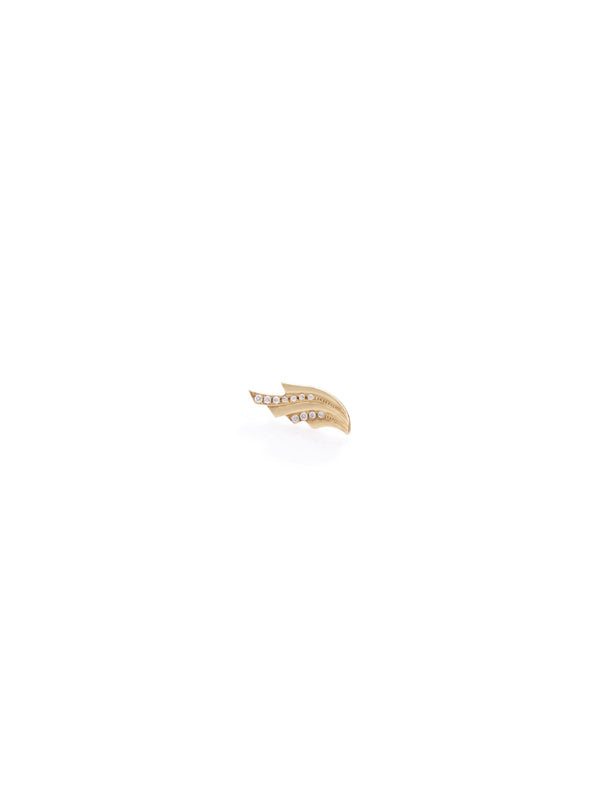 Small Angel Wing Diamond Piercing