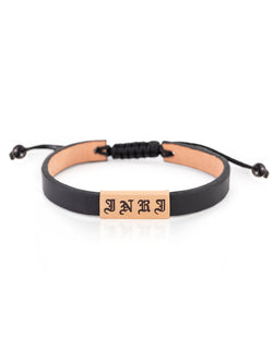 INRI Leather Bracelet