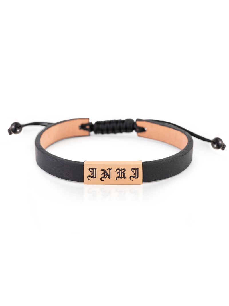 INRI Leather Bracelet