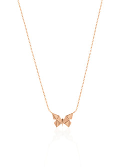 Small Butterfly Gold Necklace