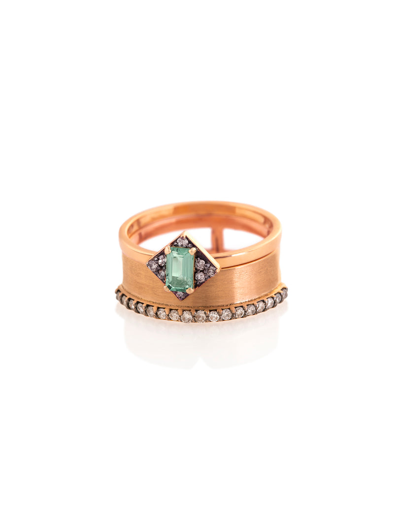 Gold Diamonds Selene Ring