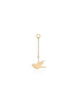 Bird Charm - Gold