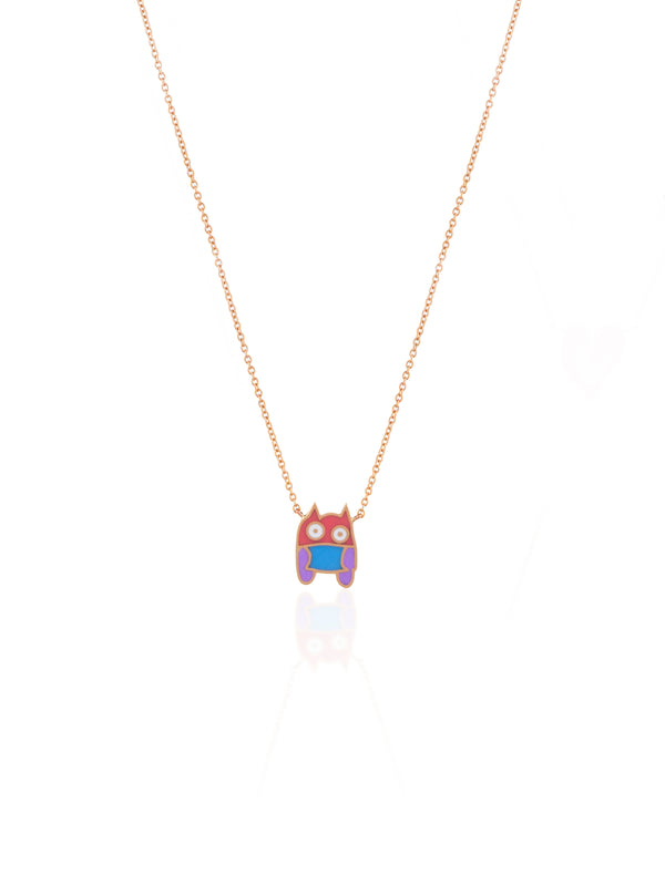 Owl LaLa  Gold Necklace