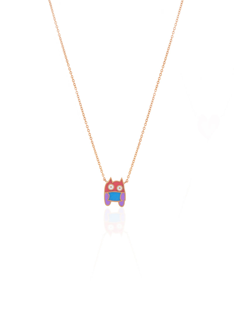 Owl LaLa  Gold Necklace