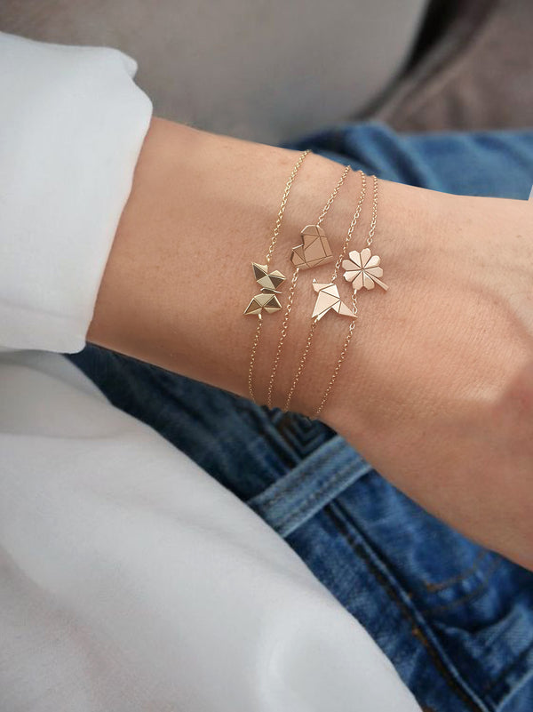 Humming Bird Gold Bracelet