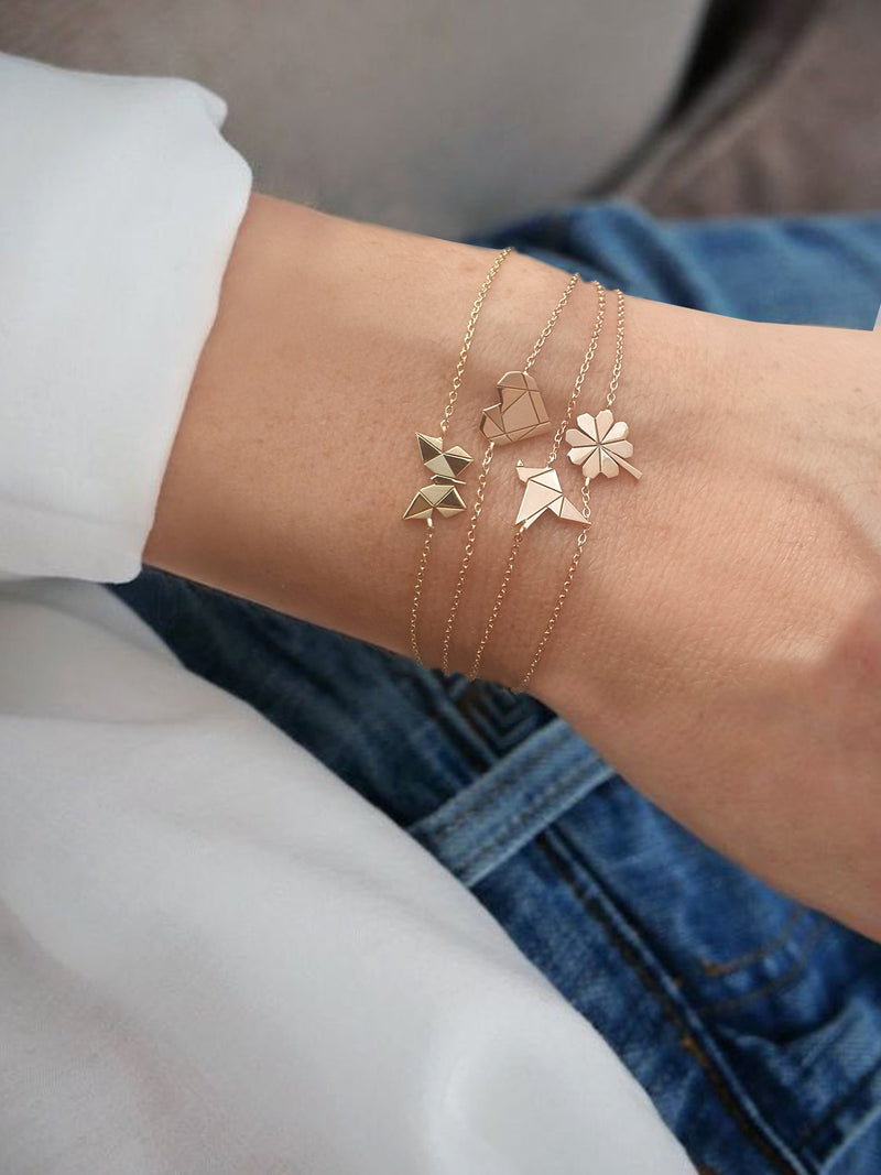 Clover Gold Bracelet