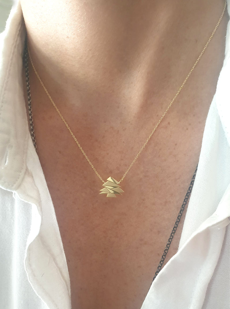 Cedar Gold Necklace