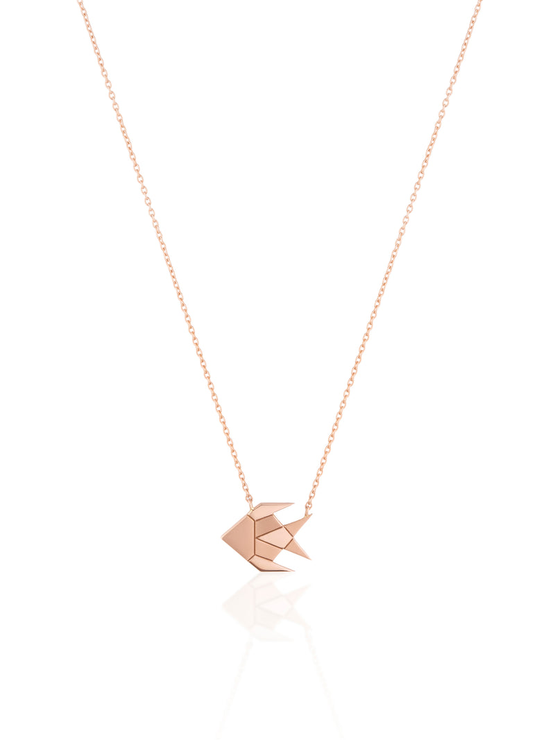 Fish Gold Necklace