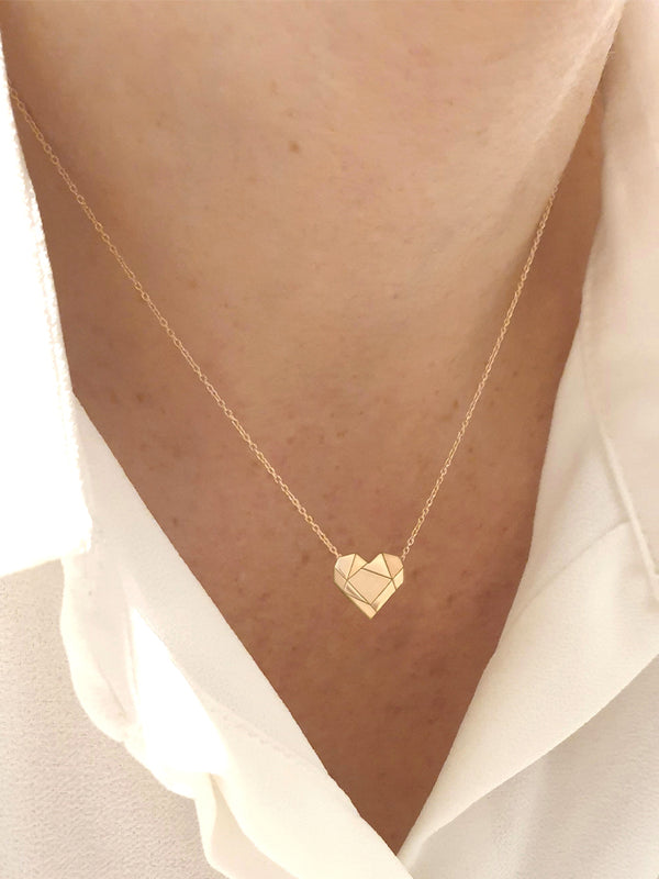 Heart Gold Necklace