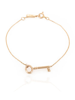 Gold Key Bracelet