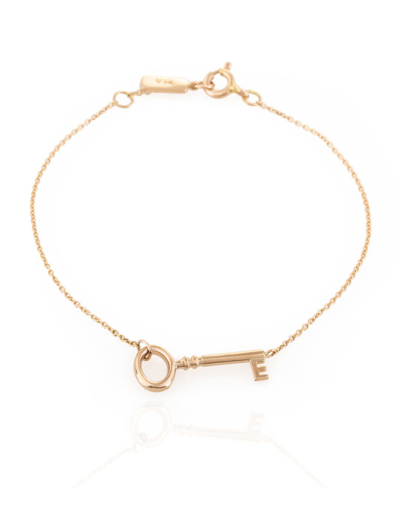 Gold Key Bracelet