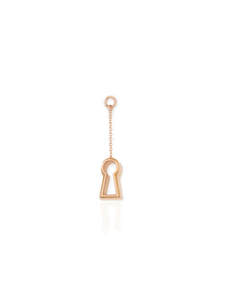 Lock Charm - Gold