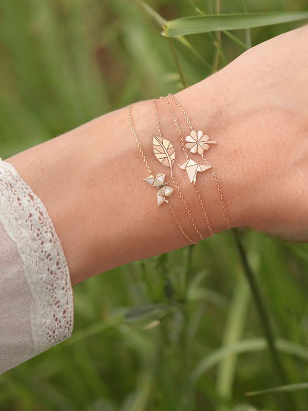 Leaf Gold Bracelet