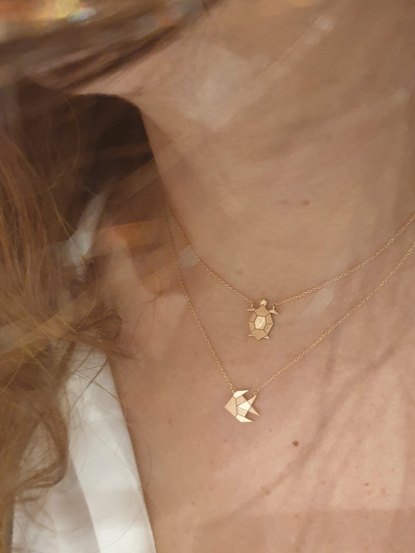 Turtle Gold Necklace