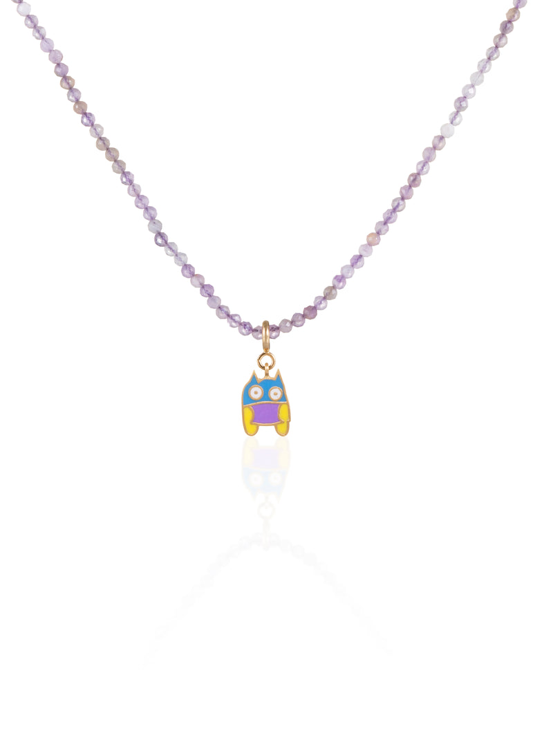 Owl LaLa Beaded Choker