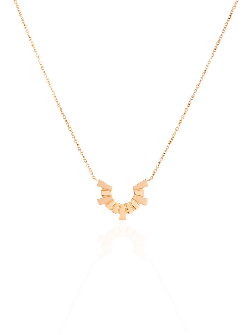 Gold Rays of Hope Necklace