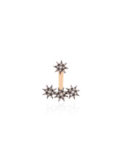 Shooting Star with Extension Single Earring