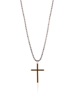 Double Sided Cross Necklace
