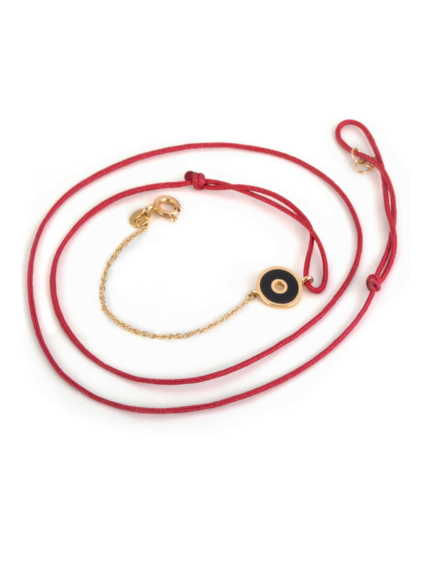 Aura Rope Bracelet - Gold Enamel
