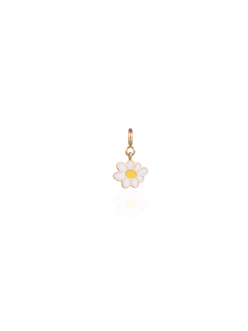 Flower Power Gold Charm